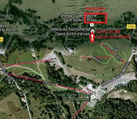 Appartement Montagne Saint-Sorlin-dʼArves Eksteriør bilde